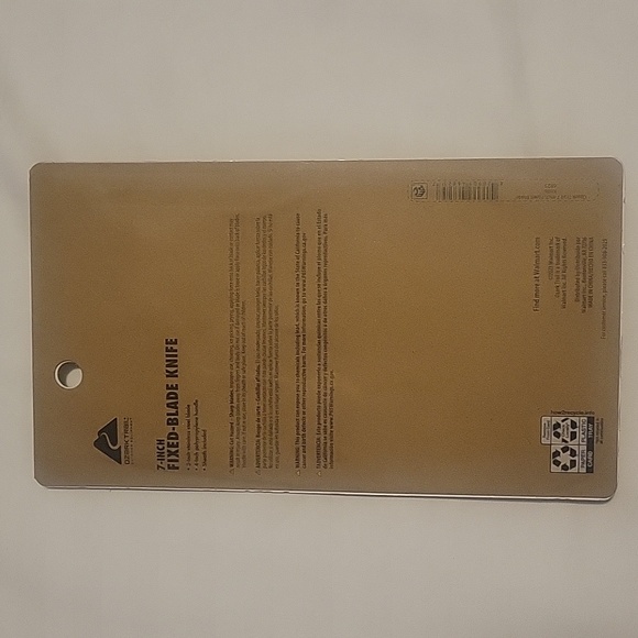 Ozark Trail 7” Fixed Blade Knife with Sheath Included Outdoor Equipment - Picture 6 of 6